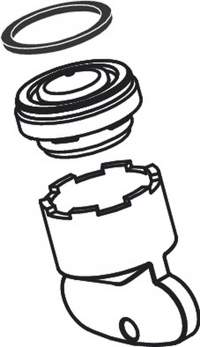 HANSGROHE Luftsprudler M24x1 mit Durchflussbegrenzer 5 l/min #92996000