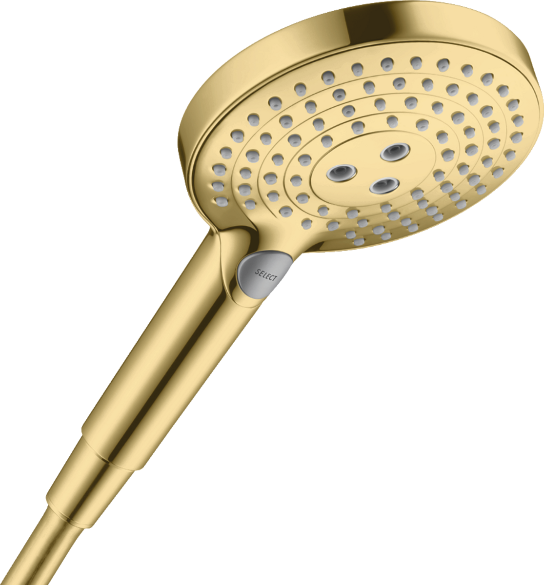 HANSGROHE Raindance Select S Handbrause 120 3jet EcoSmart #26531990 - Polished Gold Optic