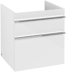 Bild von VILLEROY BOCH Venticello Waschbeckenunterschrank, 2 Auszüge, 553 x 590 x 502 mm, Glossy White / Glossy White A92301DH