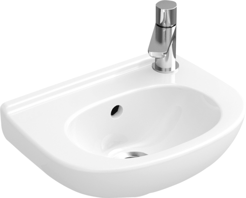 Bild von VILLEROY BOCH O.novo Handwaschbecken Compact, 360 x 270 x 160 mm, Weiß Alpin, mit Überlauf 53603801