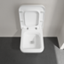 Bild von VILLEROY BOCH Architectura Tiefspül-WC spülrandlos, wandhängend, Weiß Alpin CeramicPlus 5685R0R1