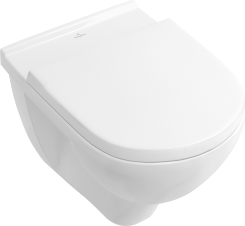 Picture of VILLEROY BOCH O.novo Combi-Pack, wall-mounted, White Alpin #5660HR01