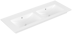 Bild von VILLEROY BOCH Venticello Schrank-Doppelwaschtisch, 1300 x 500 x 170 mm, Weiß Alpin CeramicPlus, mit Überlauf 4111DJR1