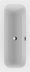 Bild von VILLEROY BOCH Loop & Friends rechteckige Badewanne SQUARE, 1700 x 750 mm, Weiß Alpin UBA170LFS2V-01