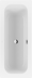 Bild von VILLEROY BOCH Loop & Friends rechteckige Badewanne SQUARE, 1700 x 750 mm, Weiß Alpin UBA170LFS2V-01