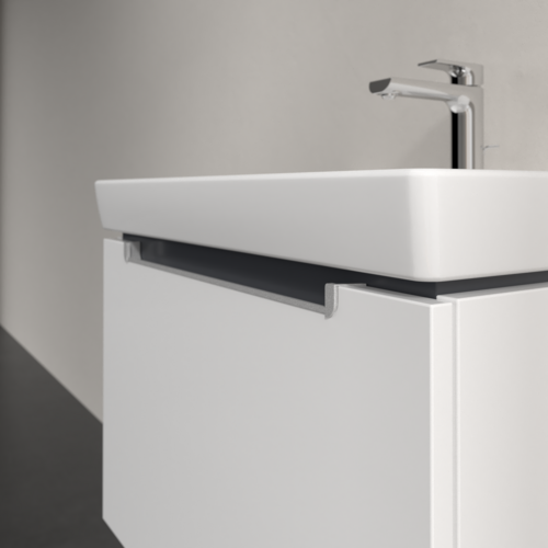 Picture of VILLEROY BOCH Subway 2.0 Vanity unit, 1 drawer, 637 x 420 x 454 mm, Glossy White #A68800DH