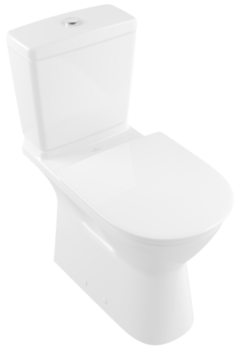 Bild von VILLEROY BOCH ViCare Tiefspül-WC ViCare spülrandlos für Kombination, bodenstehend, Weiß Alpin 4620R001