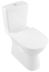 Bild von VILLEROY BOCH ViCare Tiefspül-WC ViCare spülrandlos für Kombination, bodenstehend, Weiß Alpin CeramicPlus 4620R0R1