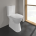 Bild von VILLEROY BOCH ViCare Tiefspül-WC ViCare spülrandlos für Kombination, bodenstehend, Weiß Alpin 4620R001