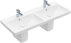 Bild von VILLEROY BOCH Avento Schrank-Doppelwaschtisch, 1200 x 470 x 160 mm, Weiß Alpin CeramicPlus, mit Überlauf 4A23CKR1