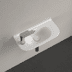 Bild von VILLEROY BOCH O.novo Handwaschbecken Compact, 500 x 250 x 175 mm, Weiß Alpin, mit Überlauf 53615401