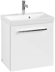 Bild von VILLEROY BOCH Avento Waschbeckenunterschrank, 1 Tür, 430 x 514 x 384 mm, Crystal White A88701B4