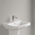 Bild von VILLEROY BOCH Architectura Waschbecken, 600 x 470 x 180 mm, Weiß Alpin CeramicPlus, mit Überlauf 418860R1