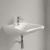 Bild von VILLEROY BOCH ViCare Waschbecken ViCare, 600 x 490 x 170 mm, Weiß Alpin, ohne Überlauf 71196101