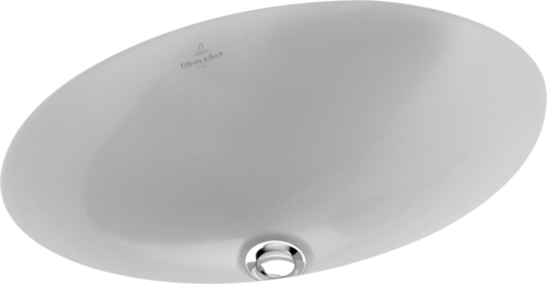 Bild von VILLEROY BOCH Loop & Friends Unterbauwaschbecken, 560 x 375 x 230 mm, Weiß Alpin, mit Überlauf 61613001