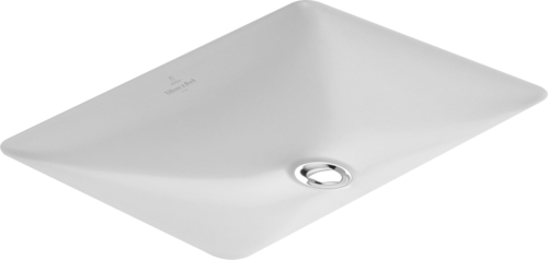 Bild von VILLEROY BOCH Loop & Friends Unterbauwaschbecken, 450 x 280 x 185 mm, Weiß Alpin CeramicPlus, mit Überlauf 616310R1