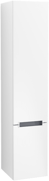 Bild von VILLEROY BOCH Subway 2.0 Hochschrank, 2 Türen, 350 x 1650 x 370 mm, White Matt A70900MS
