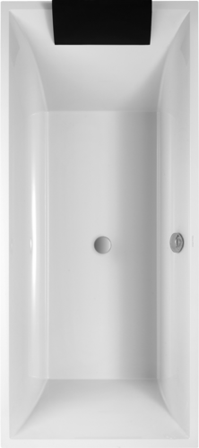 Bild von VILLEROY BOCH Squaro rechteckige Badewanne, 1800 x 800 mm, Weiß Alpin UBQ180SQR2V-01
