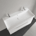 Bild von VILLEROY BOCH Avento Schrankwaschtisch, 1000 x 470 x 165 mm, Weiß Alpin, mit Überlauf 4156A401