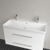 Bild von VILLEROY BOCH Avento Schrankwaschtisch, 1000 x 470 x 165 mm, Weiß Alpin, mit Überlauf 4156A401
