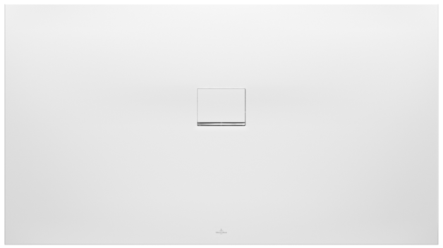 Bild von VILLEROY BOCH Squaro Infinity rechteckige Duschwanne, 1600 x 800 x 40 mm, Stone White #UDQ1680SQI2V-RW