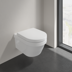 Bild von VILLEROY BOCH Architectura Tiefspül-WC spülrandlos, wandhängend, Weiß Alpin 5684R001