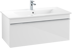 Bild von VILLEROY BOCH Venticello Waschbeckenunterschrank, 1 Auszug, 953 x 420 x 502 mm, Glossy White / Glossy White A93501DH