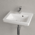 Bild von VILLEROY BOCH Subway 2.0 Handwaschbecken, 500 x 400 x 140 mm, Weiß Alpin, mit Überlauf, geschliffen 73155G01