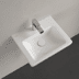 Bild von VILLEROY BOCH Subway 2.0 Handwaschbecken, 500 x 400 x 140 mm, Weiß Alpin, mit Überlauf, geschliffen 73155G01