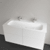 Bild von VILLEROY BOCH Finion Schrankwaschtisch, 1200 x 500 x 160 mm, Weiß Alpin CeramicPlus, ohne Überlauf, ungeschliffen 4164C1R1