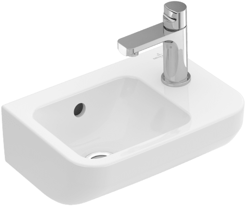 Bild von VILLEROY BOCH Architectura Handwaschbecken, 360 x 260 x 140 mm, Weiß Alpin, mit Überlauf 43733601