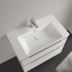 Bild von VILLEROY BOCH Subway 3.0 Schrankwaschtisch, 800 x 470 x 165 mm, Weiß Alpin CeramicPlus, mit Überlauf 4A7080R1