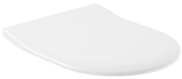 Зображення з  VILLEROY BOCH Subway 2.0 Toilet seat and cover SlimSeat, with automatic lowering mechanism (SoftClosing), with removable seat (QuickRelease), White Alpin #9M78S101