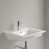 Bild von VILLEROY BOCH Venticello Waschbecken, 600 x 500 x 165 mm, Weiß Alpin, mit Überlauf, geschliffen 4124G601
