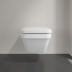 Bild von VILLEROY BOCH Architectura Tiefspül-WC spülrandlos, wandhängend, mit AntiBac, Weiß Alpin AntiBac CeramicPlus 5685R0T2