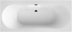 Bild von VILLEROY BOCH Oberon 2.0 rechteckige Badewanne, 1800 x 800 mm, Weiß Alpin UBQ180OBR2DV01