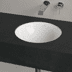 Bild von VILLEROY BOCH Loop & Friends Unterbauwaschbecken, 380 x 380 x 210 mm, Weiß Alpin CeramicPlus, mit Überlauf 618038R1