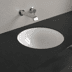 Bild von VILLEROY BOCH Loop & Friends Unterbauwaschbecken, 380 x 380 x 210 mm, Weiß Alpin CeramicPlus, ohne Überlauf 618138R1