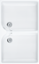 Bild von VILLEROY BOCH O.novo Doppelspülbecken, 220 x 895 x 550 mm, Weiß Alpin, mit Überlauf 63320001