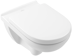 Bild von VILLEROY & BOCH  O.novo WC Tiefspüler mit WC-Sitz, Vorwandelement und Betätigungsplatte weiß (Combi-Pack), wandhängend, 5660D301 Weiß Alpin
