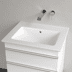 Bild von VILLEROY BOCH Venticello Waschbecken, 600 x 505 x 165 mm, Weiß Alpin CeramicPlus, mit Überlauf 412462R1
