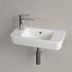 Bild von VILLEROY BOCH O.novo Handwaschbecken Compact, 500 x 250 x 145 mm, Weiß Alpin AntiBac CeramicPlus, mit Überlauf 4342L5T2