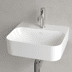 Bild von VILLEROY BOCH Finion Handwaschbecken, 430 x 390 x 140 mm, Weiß Alpin CeramicPlus, ohne Überlauf 436443R1