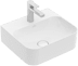 Bild von VILLEROY BOCH Finion Handwaschbecken, 430 x 390 x 140 mm, Weiß Alpin CeramicPlus, ohne Überlauf 436443R1