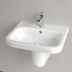 Bild von VILLEROY BOCH Architectura Waschbecken, 550 x 470 x 180 mm, Weiß Alpin, mit Überlauf 41885501