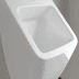 Bild von VILLEROY BOCH Architectura Absaug-Urinal, Zulauf verdeckt, 325 x 355 mm, Weiß Alpin 55870001