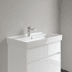 Bild von VILLEROY BOCH Collaro Schrankwaschtisch, 800 x 465 x 160 mm, Weiß Alpin, mit Überlauf 4A338001