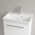 Bild von VILLEROY BOCH Avento Waschbecken Compact, 550 x 370 x 180 mm, Weiß Alpin CeramicPlus, mit Überlauf 4A0055R1