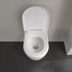 Bild von VILLEROY BOCH Avento WC-Sitz SlimSeat, mit Absenkautomatik (SoftClosing), mit abnehmbaren Sitz (QuickRelease), Weiß Alpin 9M87S101