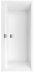 Bild von VILLEROY BOCH Squaro Edge 12 rechteckige Badewanne, 1700 x 750 mm, Weiß Alpin UBQ170SQE2DV-01